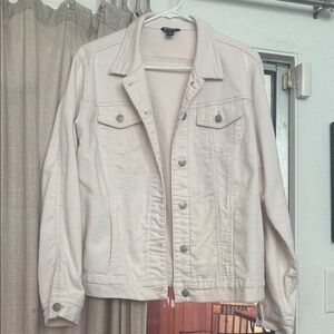 Large Light Pink Buffalo David Bitton Denim Spring or Summer Jacket L